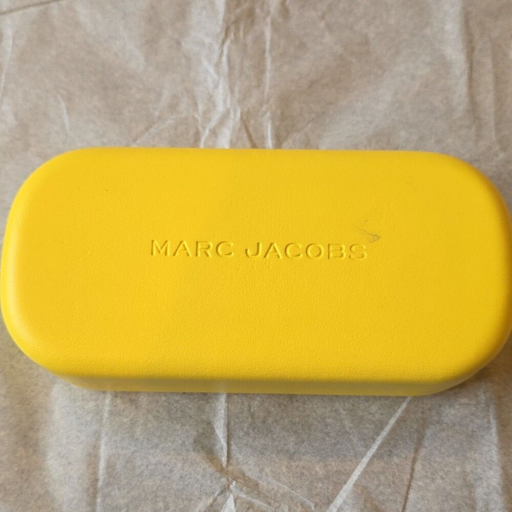 Marc Jacobs Tortoise Shell Square Sunglasses Brown Tinted Lenses w/ Case - Picture 8 of 9